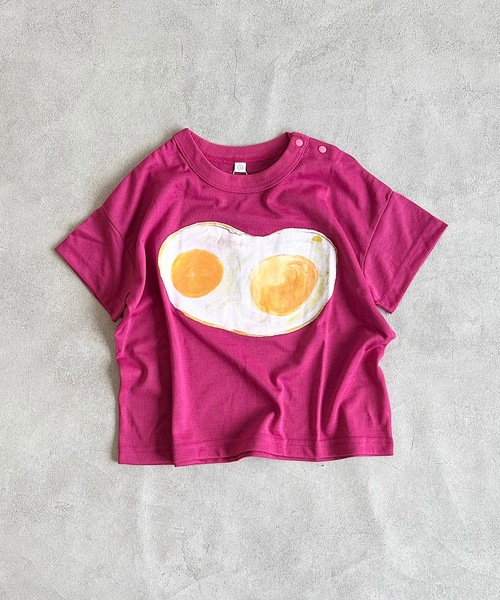 HOGAN RANCH WEAR（ホーガンランチウエア）の「【超吸水速乾】イラストT（kids/XS～LL）（Tシャツ/カットソー・キッズ・オフホワイト/ブルー/ブラック/ピンク/グリーン/ブラウン・XS/S/M/L/LL）」の21枚目の写真