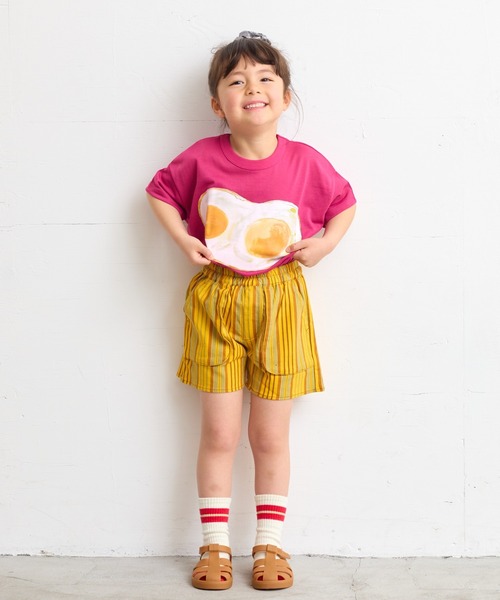 HOGAN RANCH WEAR（ホーガンランチウエア）の「【超吸水速乾】イラストT（kids/XS～LL）（Tシャツ/カットソー・キッズ・オフホワイト/ブルー/ブラック/ピンク/グリーン/ブラウン・XS/S/M/L/LL）」の22枚目の写真