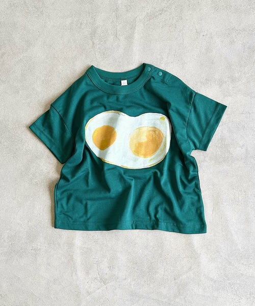 HOGAN RANCH WEAR（ホーガンランチウエア）の「【超吸水速乾】イラストT（kids/XS～LL）（Tシャツ/カットソー・キッズ・オフホワイト/ブルー/ブラック/ピンク/グリーン/ブラウン・XS/S/M/L/LL）」の15枚目の写真