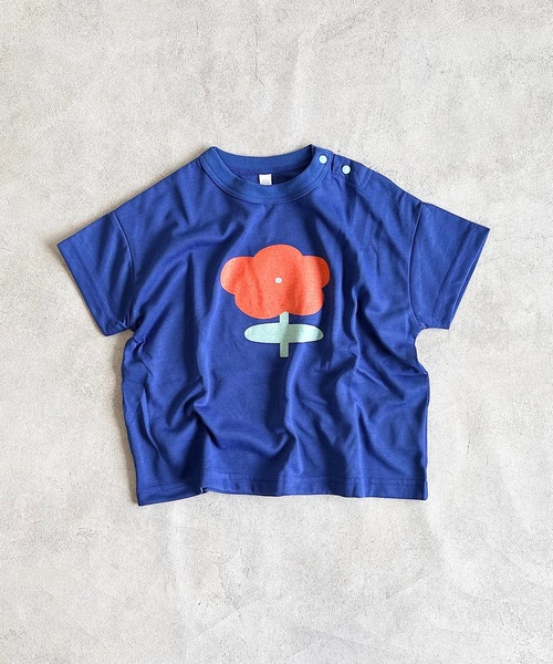 HOGAN RANCH WEAR（ホーガンランチウエア）の「【超吸水速乾】イラストT（kids/XS～LL）（Tシャツ/カットソー・キッズ・オフホワイト/ブルー/ブラック/ピンク/グリーン/ブラウン・XS/S/M/L/LL）」の18枚目の写真