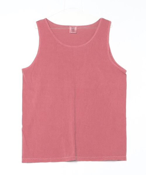 comfort colors(コンフォートカラーズ)の「【COMFORT COLORS】6.1oz ガーメントダイ タンクトップ(タンクトップ・メンズ・グリーン系その他/ピンク/インディゴブルー/グレー/ホワイト/ブルー系その他/スミクロ/グリーン/オレンジ系その他/レッド系その他/パープル/ブラック・MEDIUM/LARGE/X-LARGE/SMALL)」の11枚目の写真