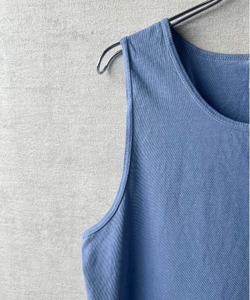 comfort colors(コンフォートカラーズ)の「【COMFORT COLORS】6.1oz ガーメントダイ タンクトップ(タンクトップ・メンズ・グリーン系その他/ピンク/インディゴブルー/グレー/ホワイト/ブルー系その他/スミクロ/グリーン/オレンジ系その他/レッド系その他/パープル/ブラック・MEDIUM/LARGE/X-LARGE/SMALL)」の14枚目の写真