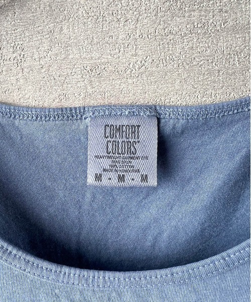 comfort colors(コンフォートカラーズ)の「【COMFORT COLORS】6.1oz ガーメントダイ タンクトップ(タンクトップ・メンズ・グリーン系その他/ピンク/インディゴブルー/グレー/ホワイト/ブルー系その他/スミクロ/グリーン/オレンジ系その他/レッド系その他/パープル/ブラック・MEDIUM/LARGE/X-LARGE/SMALL)」の15枚目の写真