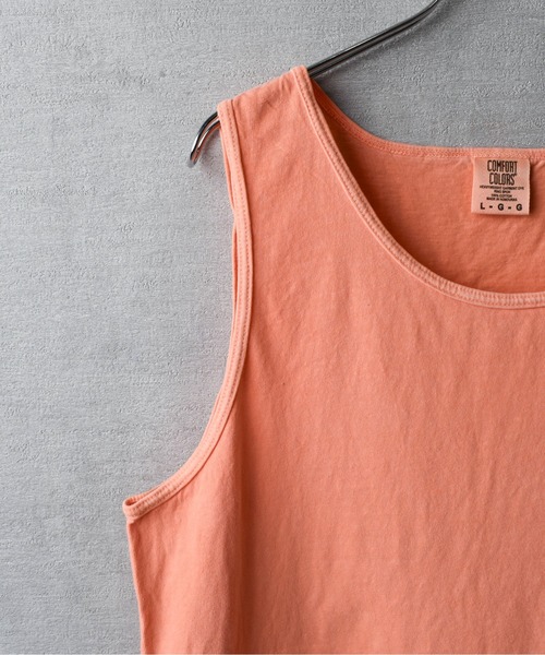 セール】【COMFORT COLORS】6.1oz ガーメントダイ タンクトップ