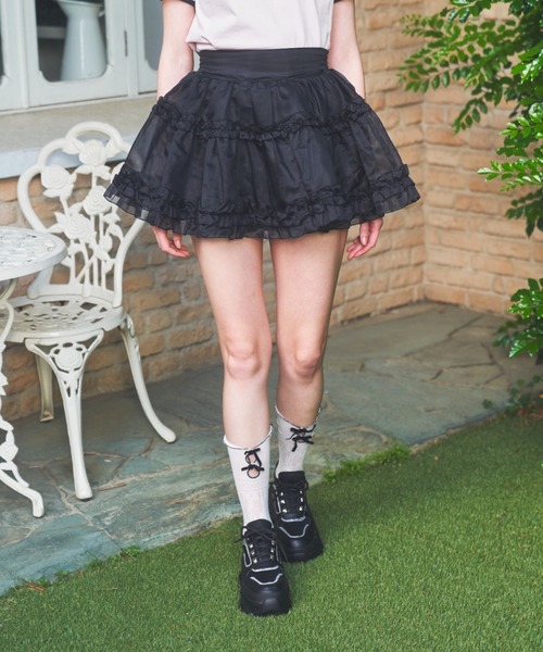 Lovilyn（ラヴィリン）の「ちゅるっとパニエスカート(インパン