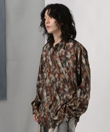 HARE | アブストラクトハクプリントシャツ(HARE)(シャツ/ブラウス)