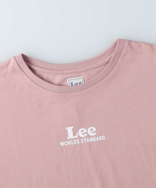Lee(リー)の「Lee(リー)バルーンフィットTシャツ(Tシャツ/カットソー・レディース・ピンク・L/M/S/XL)」の3枚目の写真