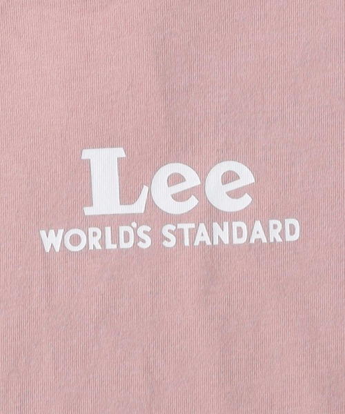 Lee(リー)の「Lee(リー)バルーンフィットTシャツ(Tシャツ/カットソー・レディース・ピンク・L/M/S/XL)」の6枚目の写真