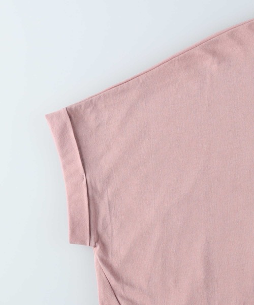 Lee(リー)の「Lee(リー)バルーンフィットTシャツ(Tシャツ/カットソー・レディース・ピンク・L/M/S/XL)」の5枚目の写真
