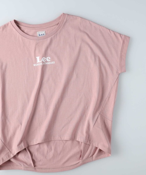 Lee(リー)の「Lee(リー)バルーンフィットTシャツ(Tシャツ/カットソー・レディース・ピンク・L/M/S/XL)」の4枚目の写真