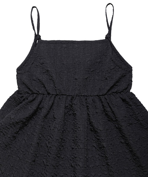 PUNYUS(プニュズ)の「2WAYキャミチュニック(キャミソール・レディース・グレー/ブラック・1/2/3/4)」の22枚目の写真