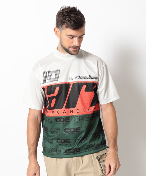 MARK&LONA Tシャツ MARK&LONA - 【25SS】【T-LINE】 ELECTRIC MOCK SHIRT / ネオン