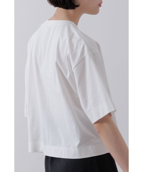 Limue(リミュ)の「ロゴプリントTシャツ(Tシャツ/カットソー・レディース・ホワイト・FREE)」の7枚目の写真