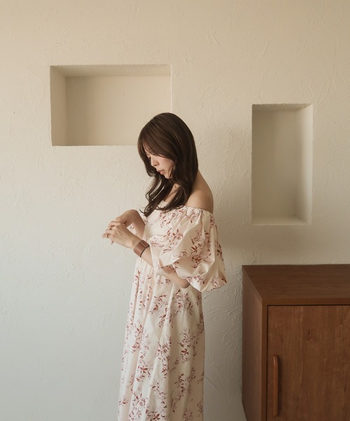 mideal（マイディール）の「original floral onepiece