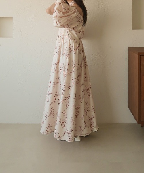 The Reformation フローラル ワンピース 花柄 ミディ 0 花柄ワンピース フラワープリント 、マキシ[品番：LCLW0001324