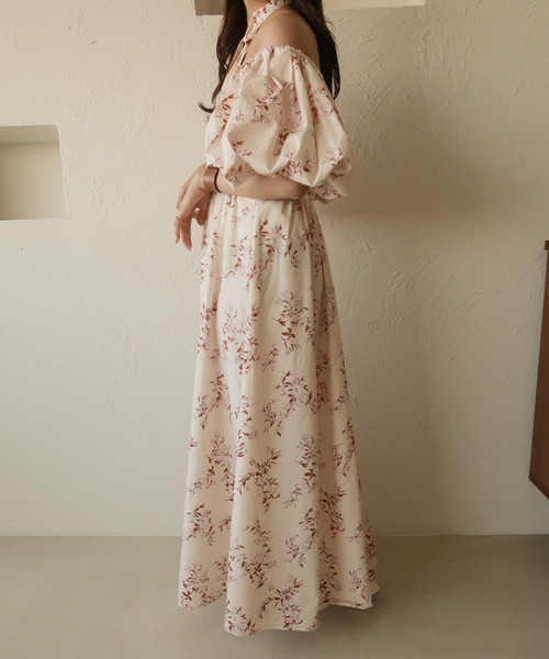 mideal(マイディール)の「original floral onepiece / オリジナルフローラルワンピース(ワンピース・レディース・グリーン/ピンク・FREE)」の20枚目の写真