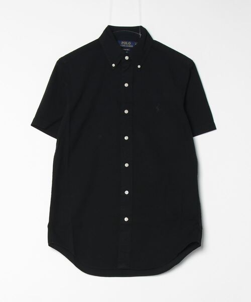 POLO RALPH LAUREN（ポロ ラルフ ローレン）の「クラシック フィット シアサッカー シャツ（シャツ/ブラウス・メンズ・ブラック系1・XL/S/M/L/XS/XXL）」の2枚目の写真