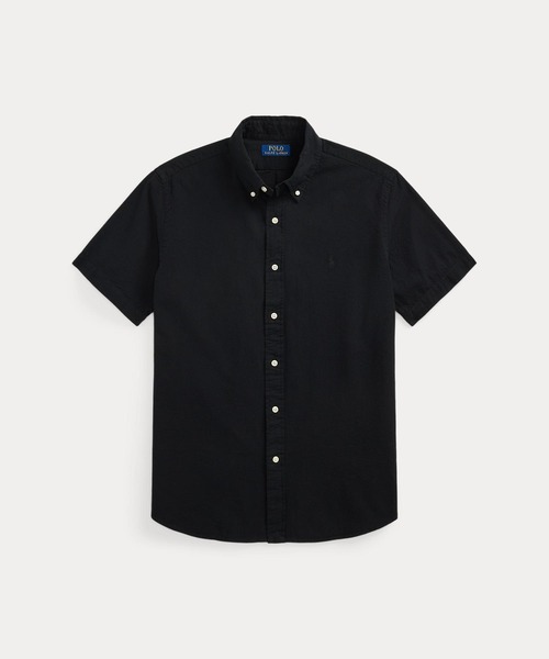 POLO RALPH LAUREN（ポロ ラルフ ローレン）の「クラシック フィット シアサッカー シャツ（シャツ/ブラウス・メンズ・ブラック系1・XL/S/M/L/XS/XXL）」の4枚目の写真