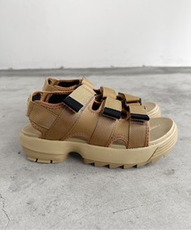 COMMON WARE（コモンウェアー）の「ST:GCP / Grand colony グランド コロニー / Recycled nylon 3BELT SANDAL リサイクルナイロン カバードベルト 厚底スポーツサンダル（サンダル）」
