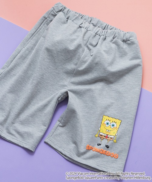 UNIIT（ユニット）の「【スポンジ・ボブ 】ミニ裏毛ショートパンツ（その他パンツ・メンズ・杢グレー/ブラック/オフホワイト・SMALL/MEDIUM/LARGE/X-LARGE）」の2枚目の写真