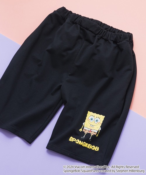 UNIIT（ユニット）の「【スポンジ・ボブ 】ミニ裏毛ショートパンツ（その他パンツ・メンズ・杢グレー/ブラック/オフホワイト・SMALL/MEDIUM/LARGE/X-LARGE）」の3枚目の写真