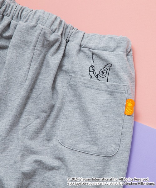 UNIIT（ユニット）の「【スポンジ・ボブ 】ミニ裏毛ショートパンツ（その他パンツ・メンズ・杢グレー/ブラック/オフホワイト・SMALL/MEDIUM/LARGE/X-LARGE）」の10枚目の写真