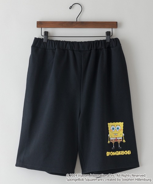 UNIIT（ユニット）の「【スポンジ・ボブ 】ミニ裏毛ショートパンツ（その他パンツ・メンズ・杢グレー/ブラック/オフホワイト・SMALL/MEDIUM/LARGE/X-LARGE）」の5枚目の写真