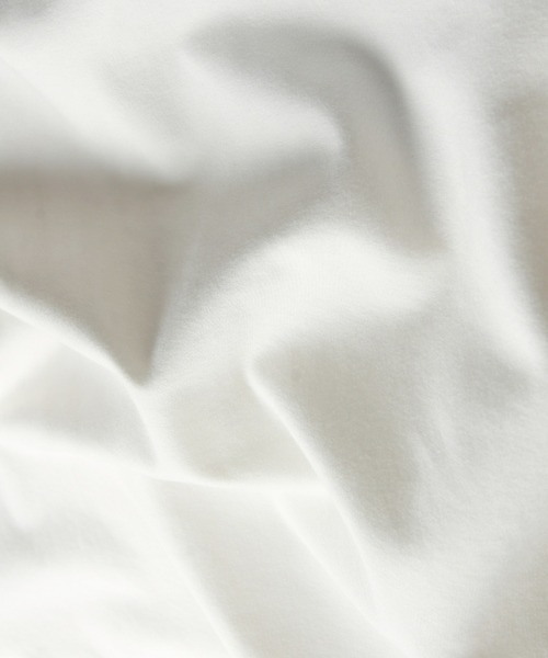 &. NOSTALGIA（アンドドットノスタルジア）の「ヘムギャザーフリルTシャツ（Tシャツ/カットソー・レディース・ブラック/ホワイト・M）」の21枚目の写真