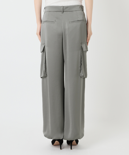 EVERYDAY I LIKE.（エヴリディアイライク）の「ライトサテンカーゴパンツ（カーゴパンツ・レディース・カーキ・34/36/38）」の20枚目の写真