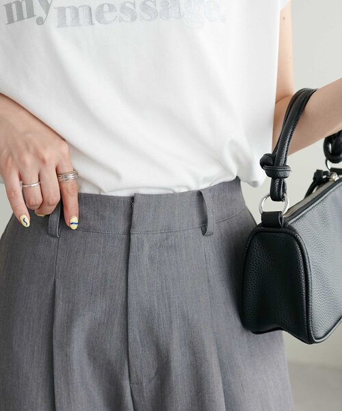 DISCOAT(ディスコート)の「ラップスカートパンツ(その他パンツ・レディース・グレー/ブラック・MEDIUM/LARGE)」の22枚目の写真