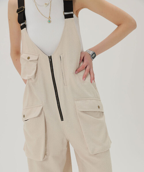 SLOBE citron./スローブシトロン　フィッシングサロペット 新品タグ付 SLOBE citron./スローブシトロン フィッシングサロペット 新品