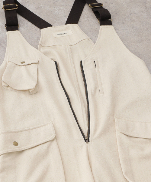 SLOBE citron./スローブシトロン　フィッシングサロペット 新品タグ付 SLOBE citron.（スローブシトロン）の「SLOBE citron