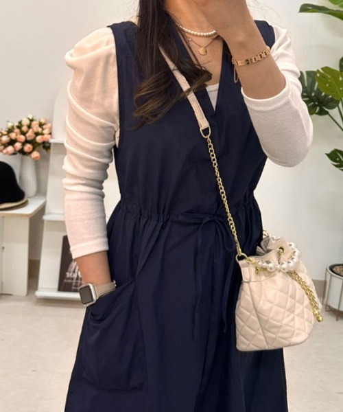 １回着用、美品 ワンピース ネイビー ブルー ノースリーブ 楽天市場】otonaオリジナル ワンピース レディース ネイビー