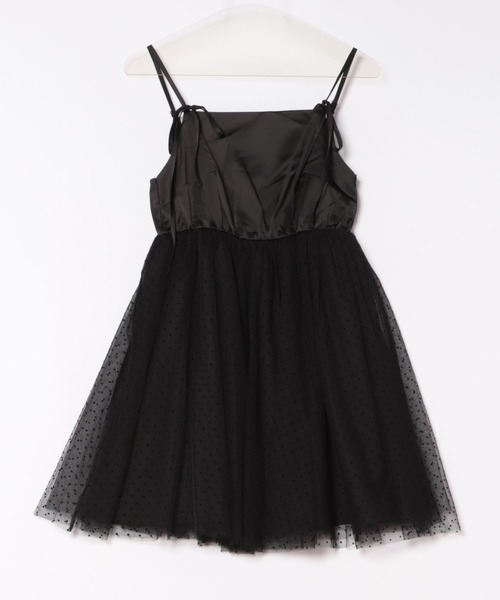 apres jour(アプレジュール)の「French girly collection チュールミニワンピース【ZOZOTOWN限定アイテム】(ワンピース・レディース・ブラック系その他/ブラック・X-LARGE/フリー)」の5枚目の写真