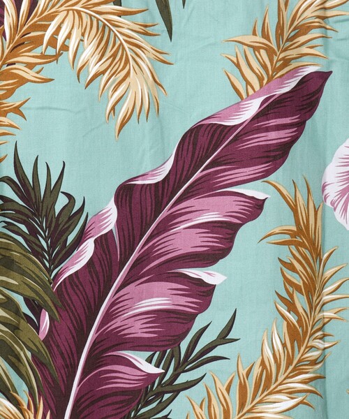 NOLLEY’S(ノーリーズ)の「【Hilo Hattie/ヒロハッティ】別注アロハシャツ MIX LEAF(シャツ/ブラウス・メンズ・ホワイト系その他/グリーン系その他・L/M)」の21枚目の写真