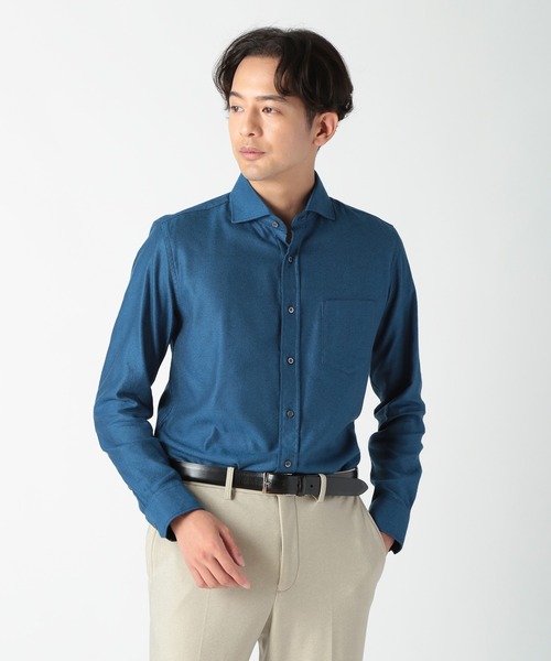 【セール】コットンツイル起毛シャツ（シャツ/ブラウス）｜CROWDED CLOSET（クラウデッドクローゼット）