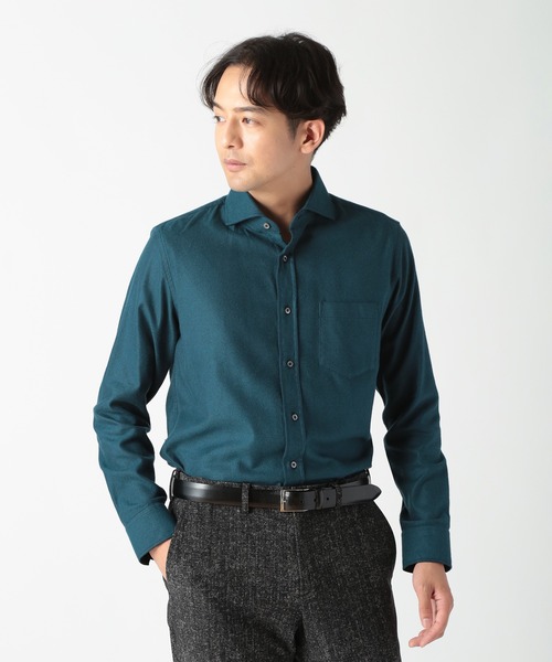 【セール】コットンツイル起毛シャツ（シャツ/ブラウス）｜CROWDED CLOSET（クラウデッドクローゼット）