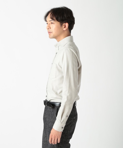 【セール】コットンツイル起毛シャツ（シャツ/ブラウス）｜CROWDED CLOSET（クラウデッドクローゼット）