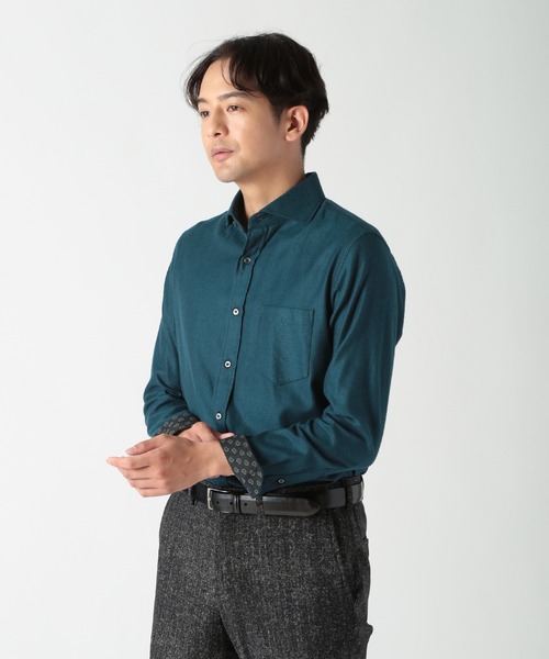 【セール】コットンツイル起毛シャツ（シャツ/ブラウス）｜CROWDED CLOSET（クラウデッドクローゼット）