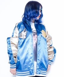 【美品】rovtski ロフトスキー ライダースジャケット 裏地総柄 ブラック Studs Riders Jacket