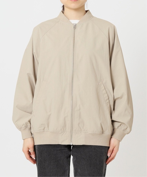 JOURNAL STANDARD relume（ジャーナルスタンダード　レリューム）の「《追加2》ウォッシャブルナイロンタッサーMA-1（MA-1・レディース・ブラウン/カーキ/ネイビー/ベージュ・FREE）」の9枚目の写真