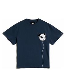 HIPANDA（ハイパンダ）の「(HIPANDA ハイパンダ) 男女兼用 バルーンパンダ ロゴ プリント Tシャツ（Tシャツ/カットソー）」