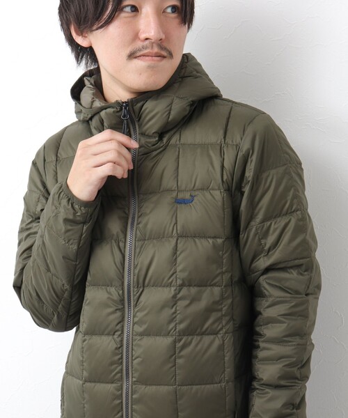 TAION（タイオン）の「【TAION/タイオン】別注クジラ ダウンジャケット 24AW（ダウンジャケット/コート・メンズ・オレンジ/ネイビー/オリーブ/ベージュ/ブラック/チャコールグレー・M/L/XL/XXL）」の5枚目の写真
