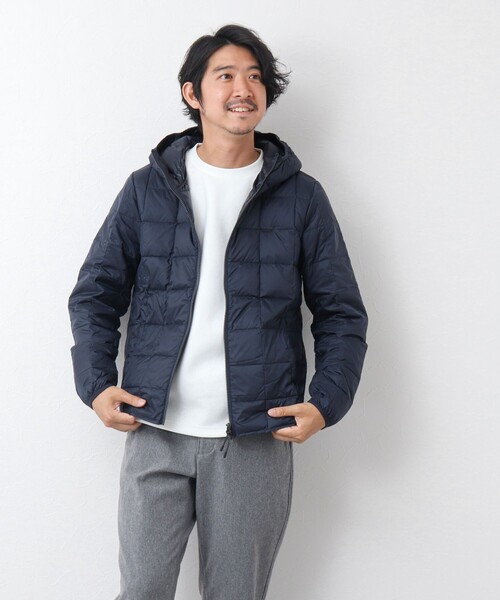 TAION（タイオン）の「【TAION/タイオン】別注クジラ ダウンジャケット 24AW（ダウンジャケット/コート・メンズ・オレンジ/ネイビー/オリーブ/ベージュ/ブラック/チャコールグレー・M/L/XL/XXL）」の11枚目の写真