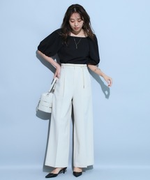 JUSGLITTY（ジャスグリッティー）の「チェーンベルト付ワイド