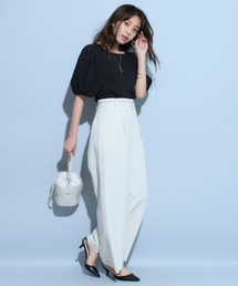 【美品】JUSGLITTY デニムパンツ ジーパン ベルト付き cjfj143982-04.jpg