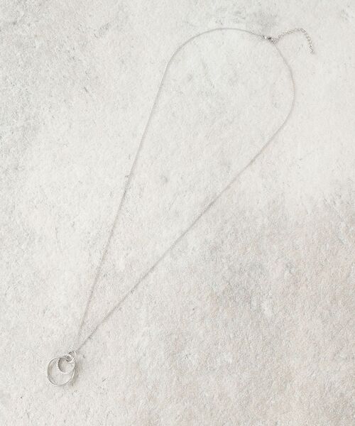 grove（グローブ）の「リングロンデルワントップネックレス（ネックレス・レディース・シルバー系/シルバー/ゴールド・00）」の5枚目の写真