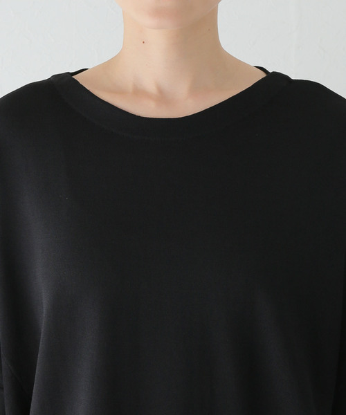 La TOTALITE（ラトータリテ）の「ドルマンスリーブプルオーバー（ニット/セーター・レディース・ブラック/ホワイト/ブルー・FREE）」の10枚目の写真