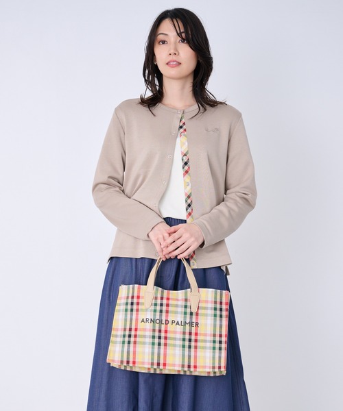 Arnold Palmer（アーノルドパーマー）の「2WAY シェア ラージトート（トートバッグ・レディース・ライトブルー/インディゴブルー/アイボリー/ブラック/グレイッシュベージュ/カーキ/ネイビー/ベージュ・F）」の3枚目の写真
