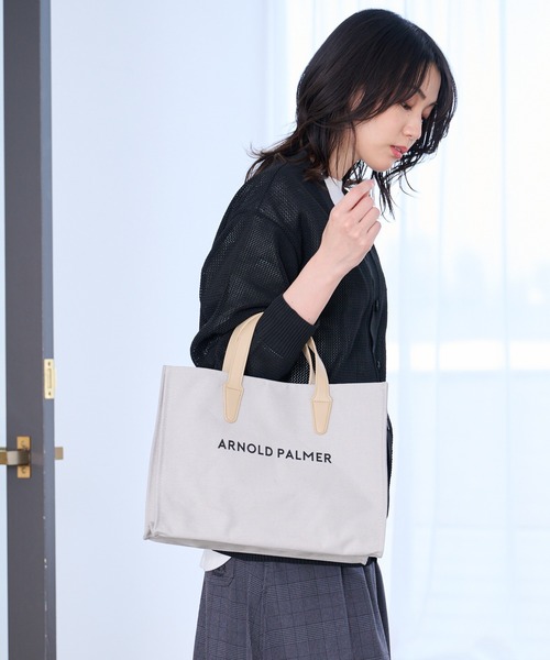 希少✨Carhartt デニム　ラージ　トートバッグ　2way ショルダーバッグ Arnold Palmer（アーノルドパーマー）の「2WAY シェア ラージトート